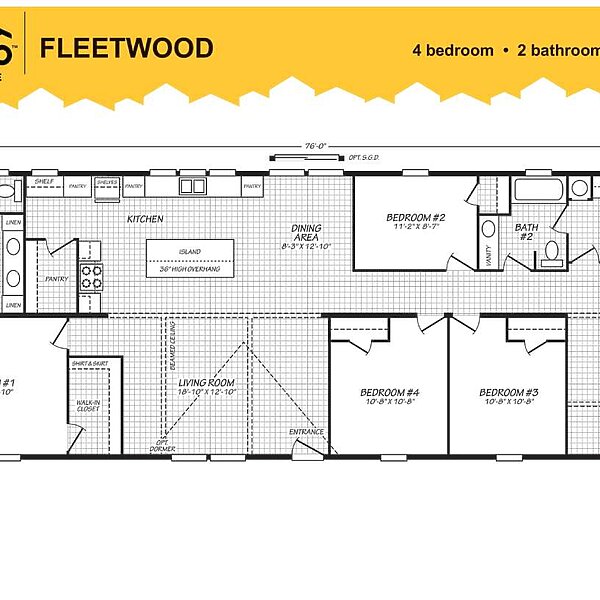 Fleetwood Series / Entertainer 28764E Layout 46695