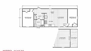 Sandalwood XL / 16462U Tiny Home Layout 79626