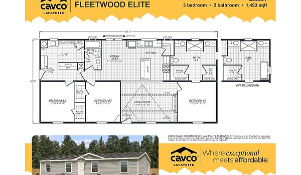 Fleetwood Elite Series / Champ 28563T Layout 80352