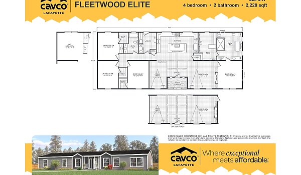 Fleetwood Elite Series / K2 32764P Layout 93387