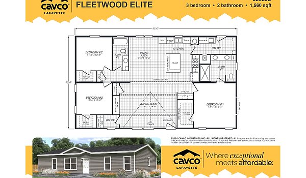 Edge / Elevation 32523D Lot #2 Layout 94936