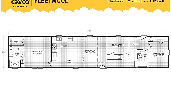 Fleetwood Series / 16763D Layout 118030
