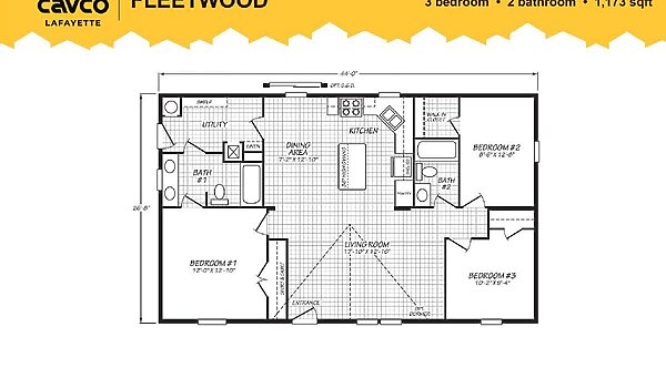 Fleetwood Series / 28443W Layout 118032