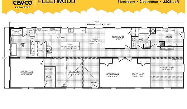 Fleetwood Series / 28764E Layout 118040