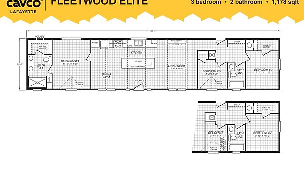 Fleetwood Elite Series / 16763E Layout 118041