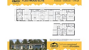 Fleetwood Elite Series / Twin Peaks 16763E Layout 118041