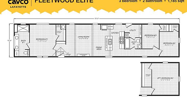 Fleetwood Elite Series / 16763K Layout 118042