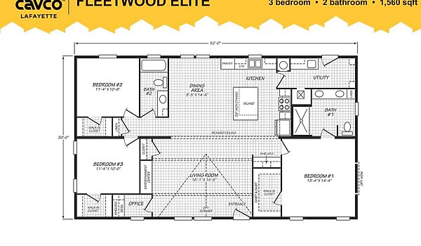 Fleetwood Elite Series / 32523D Layout 118043