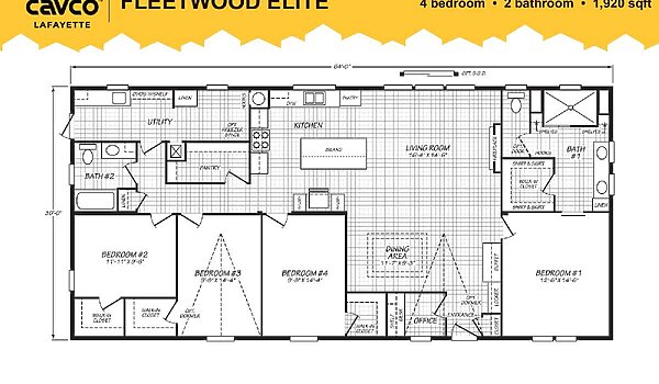 Fleetwood Elite Series / 32644X Layout 118046