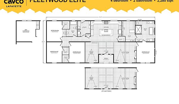 Fleetwood Elite Series / 32764P Layout 118049