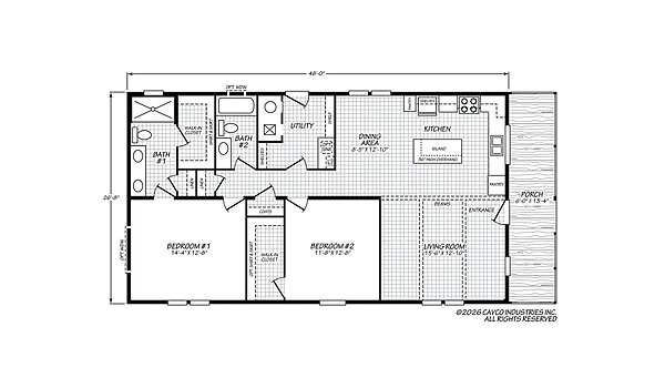 Fleetwood Series / Outlook 28542F Layout 122121