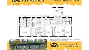 Fleetwood Elite Series / Kodiak 28724X Layout 135064