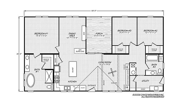 Bravo / The Vantage 32563N Layout 126368