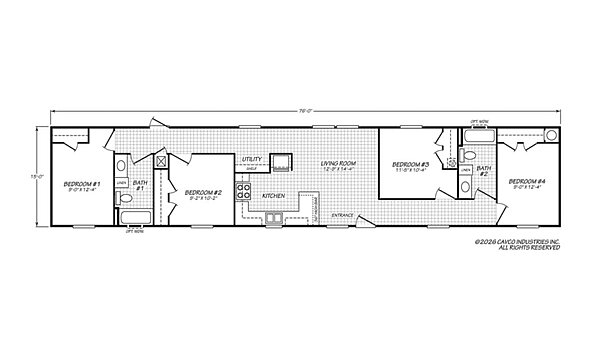 Pinnacle / 16764W Layout 128161