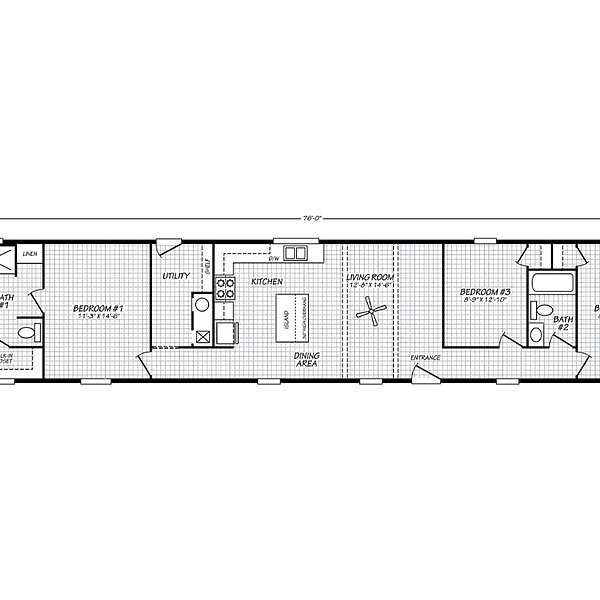 Palm Harbor / 16763T Layout 149683