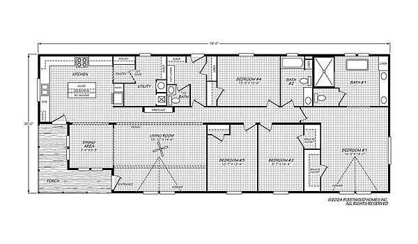 Country Manor / 32764M Layout 102160