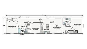 Cavco Community / Violet 16763F Layout 130872