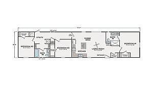 Cavco Community / Daisy 16723F Layout 149938