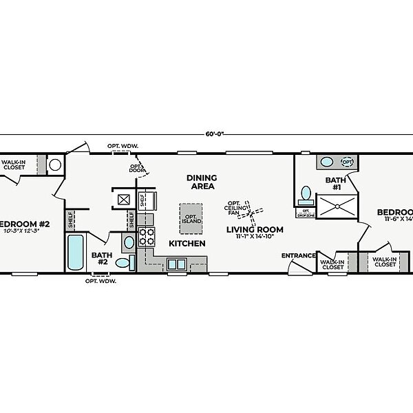 Cavco Community / Aster 16602F Layout 132455