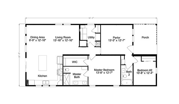 Lifestyle / Carriage Farmhouse 28562K Layout 82128