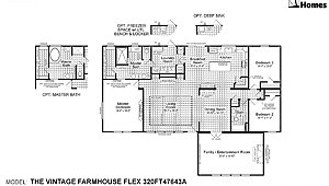 Fiesta / The Vintage Farmhouse Flex 320FT47643A Layout 50580