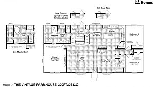 Fiesta / The Vintage Farmhouse 320FT32643C Layout 50620