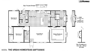 PENDING / The Urban Homestead 320FT32563C Lot #105 Layout 50629