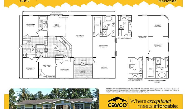 Vista Ridge / The Hacienda 320VR41604A Layout 140091
