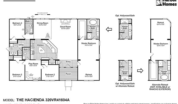 Vista Ridge / The Hacienda 320VR41604A Layout 50672