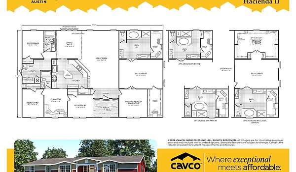 Vista Ridge / The Hacienda II 320VR41664A Layout 140092
