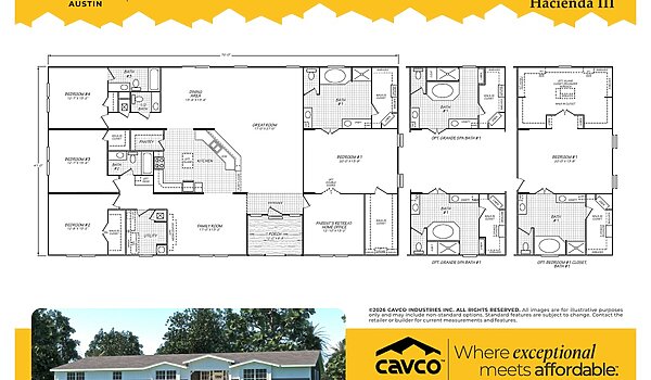 Vista Ridge / The Hacienda III 320VR41764A Layout 140093