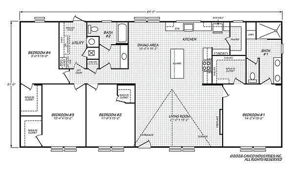 Cimarron / Cimarron III 32644A Layout 127143