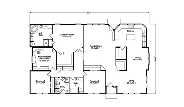 Palm Harbor / The Mt. Ashland Layout 39055