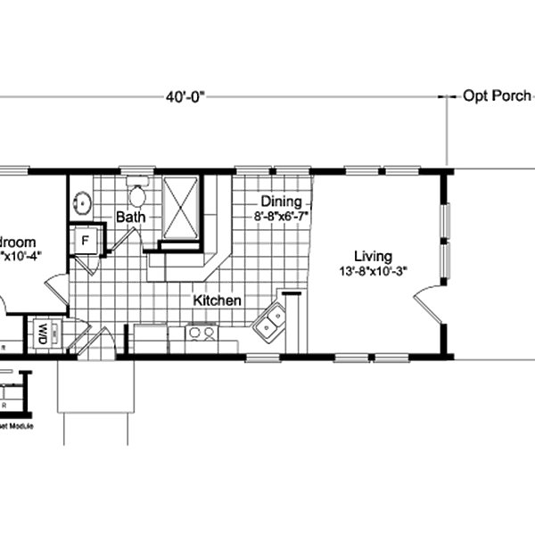 Palm Harbor / The Paradise PL15401A Layout 39826