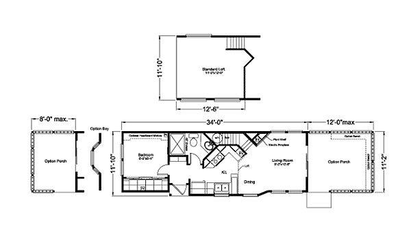 Palm Harbor / The Cascade Lodge Layout 39840