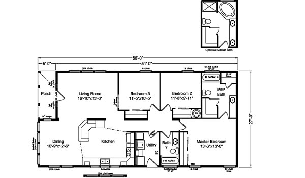 400 Series / The Sunset Bay 28563B Layout 39895