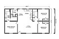 Palm Harbor / The Applegate HD28563A Layout 39933