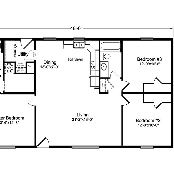 Palm Harbor / The Applegate HD28563A Layout 39933