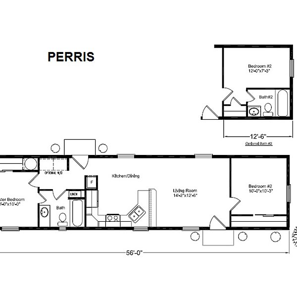 Palm Harbor / The Perris 14562A Layout 43392