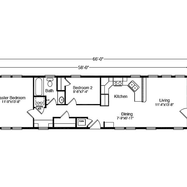 Palm Harbor / The Paradise III 4H66S15 Layout 44857