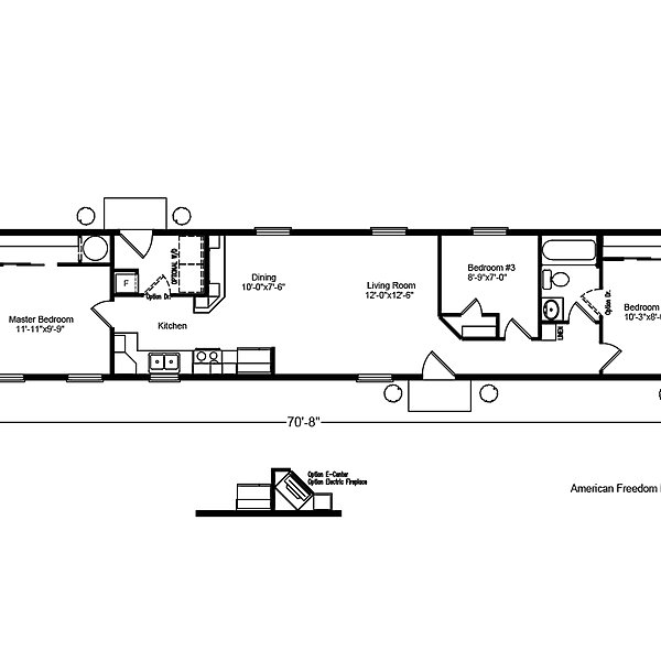 Palm Harbor / The American Freedom IV N4G71S73 Layout 44867