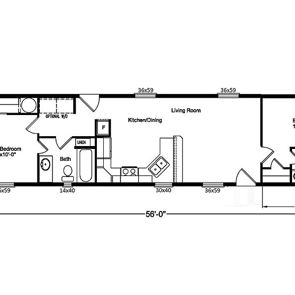 Palm Harbor / The American Freedom I N4G56S70 Layout 44870