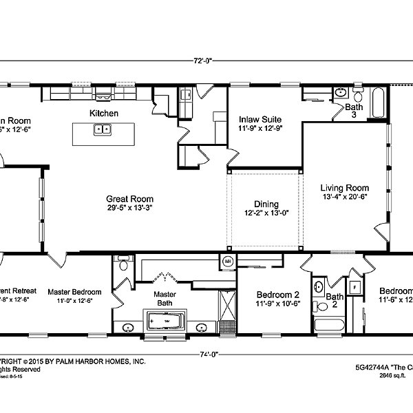 5000 Series / The Casita 5G42744A Layout 45595