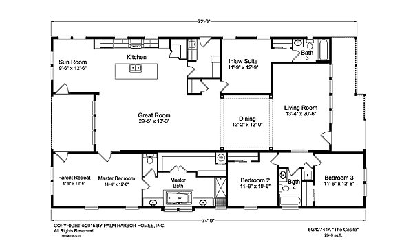 5000 Series / The Casita 5G42744A Layout 45595