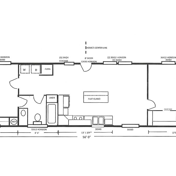 Palm Harbor / The American Freedom 14562A Layout 55811