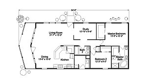 Palm Harbor / The Metolius Cabin 4G28522A Layout 61138