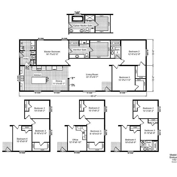 Siskiyou Series / 28663S Layout 67378