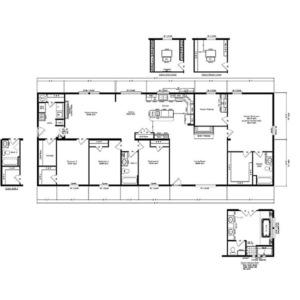 Siskiyou Series / Mt Spokane 30x76 Layout 100230