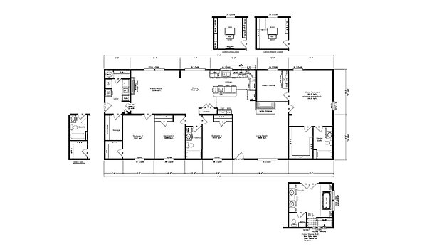 Siskiyou Series / Mt Spokane 30x76 Layout 100230