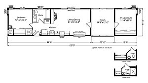 American Freedom Series / The Avanti PL15441V with In-Law Suite Layout 102029